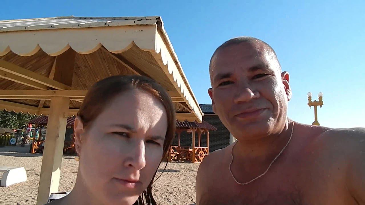 5 Азовское море, пляж Посейдон ст. Голубицкая. Анапа 2017.