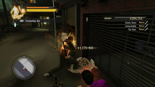 Yakuza 0 - прохождение [13] - английские субтитры