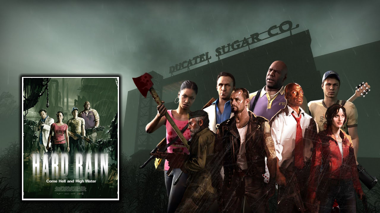 8 Ботов Пытаются Выжить - Left 4 Dead 2 «Ужасный Ливень»