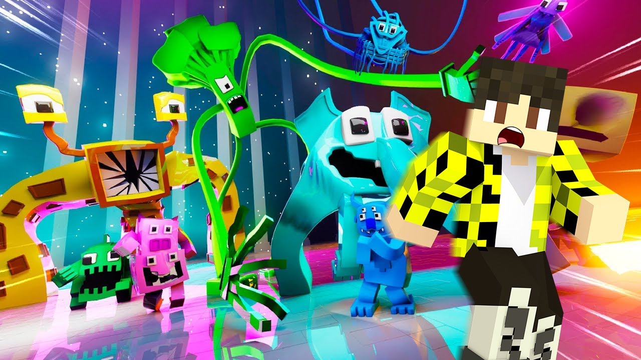 Карта НОВЫЙ ГАРТЕН ОФ БАНБАН 3 в МАЙНКРАФТ ! GARTEN OF BANBAN 3 BEDROCK ADDON FULL MAP GAMEPLAY