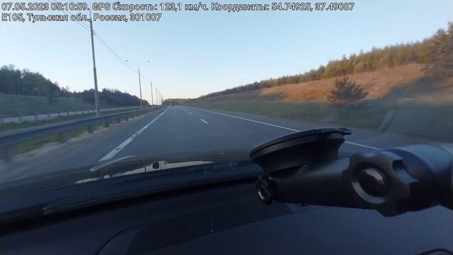 Трасса M2. Москва-Тула. 07.05.2023