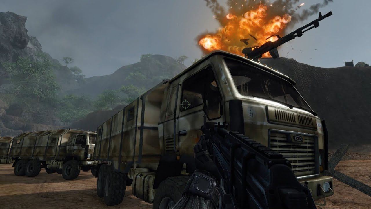 Crysis| Часть 7. Захват рудникового терминала. Зачистка котлована. Проникновение в шахту.