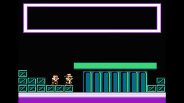 Dendy (Famicom,Nintendo,Nes) 8-bit Chip & Dale 2 часть уровень 9