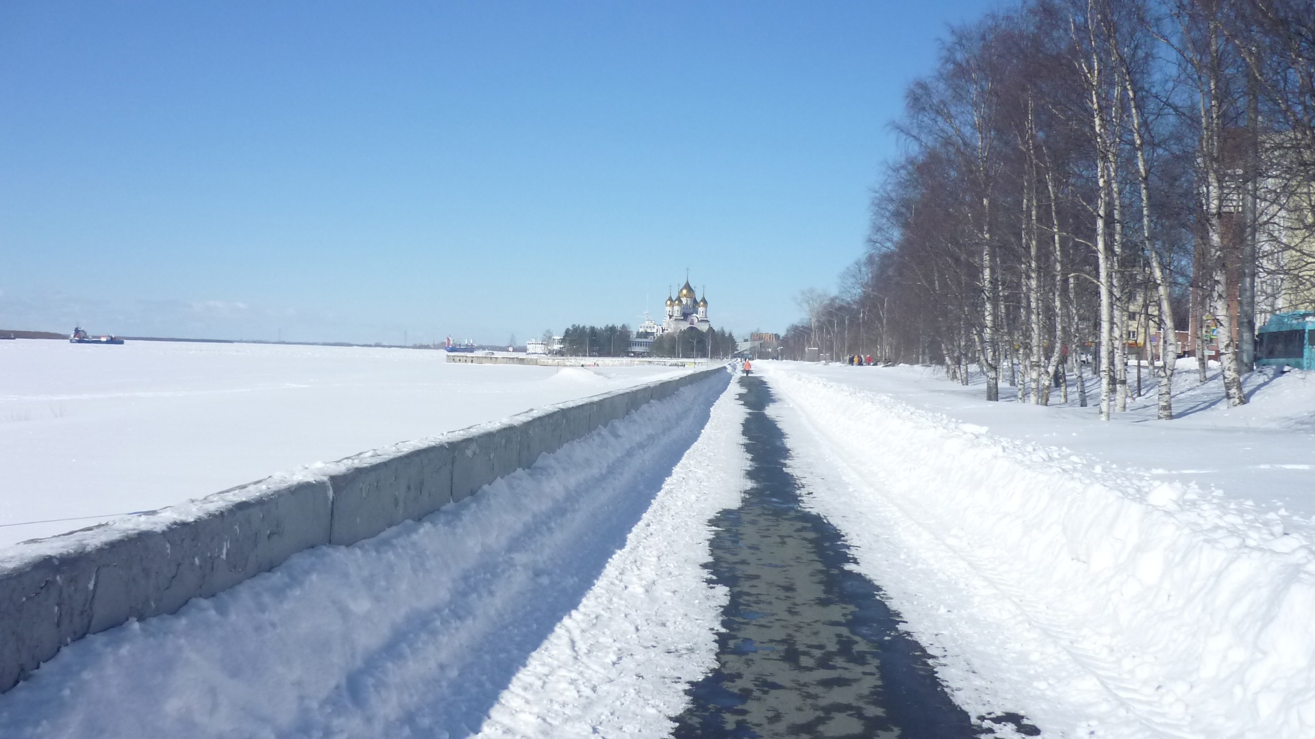 "ТЕМ ВРЕМЕНЕМ, В АРХАНГЕЛЬСКЕ"... (Фото Ольги Репищной (Архангельск) - Играет Френсис Гойя)
