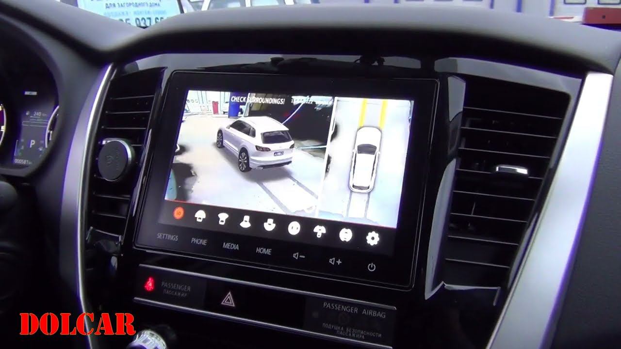 Круговой обзор Mitsubishi Pajero Sport / Круговой обзор 360 градусов Мицубиси Паджеро