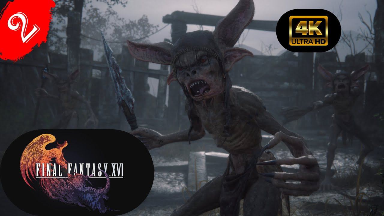 Неукротимое Пламя.Прохождение Final Fantasy 16(4K).#Часть2.