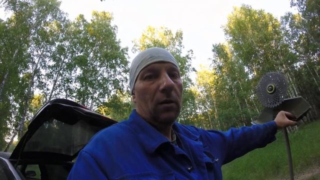 Самодельный нож для триммерной лески