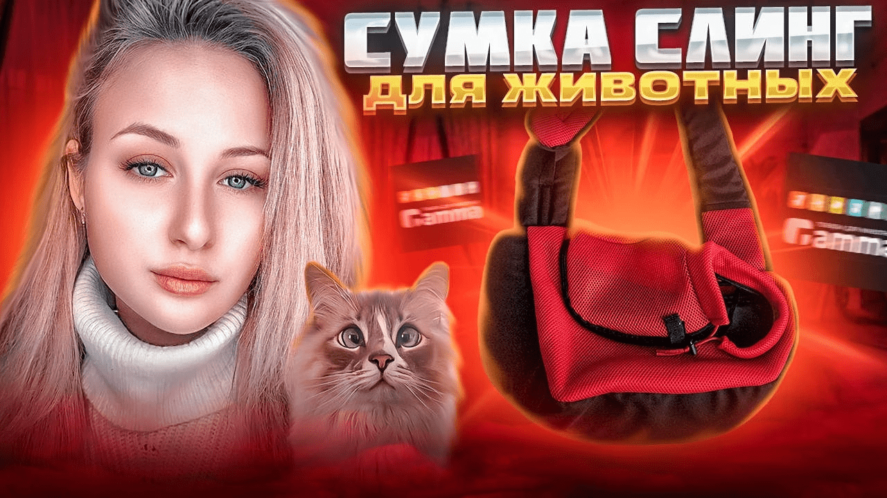 Сумка-слинг для домашних питомцев?