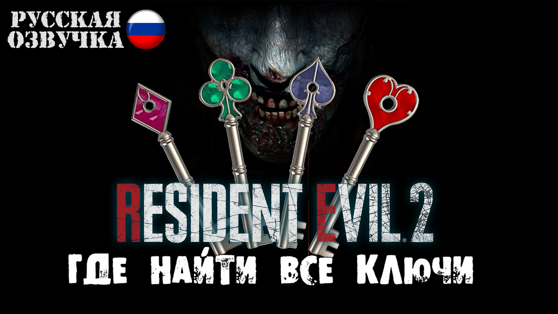 Resident Evil 2. Remake. Где найти ключи всех мастей
