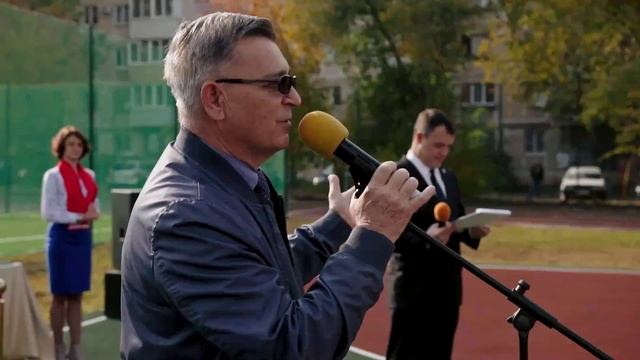 Открытие стадиона Многопрофильного колледжа.mp4