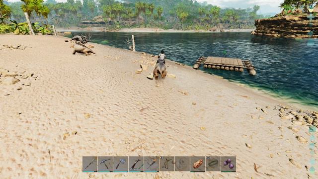 Приключения  Шурика  #4  Мопс - хопс .            ARK   SURVIVAL  ASCENDED