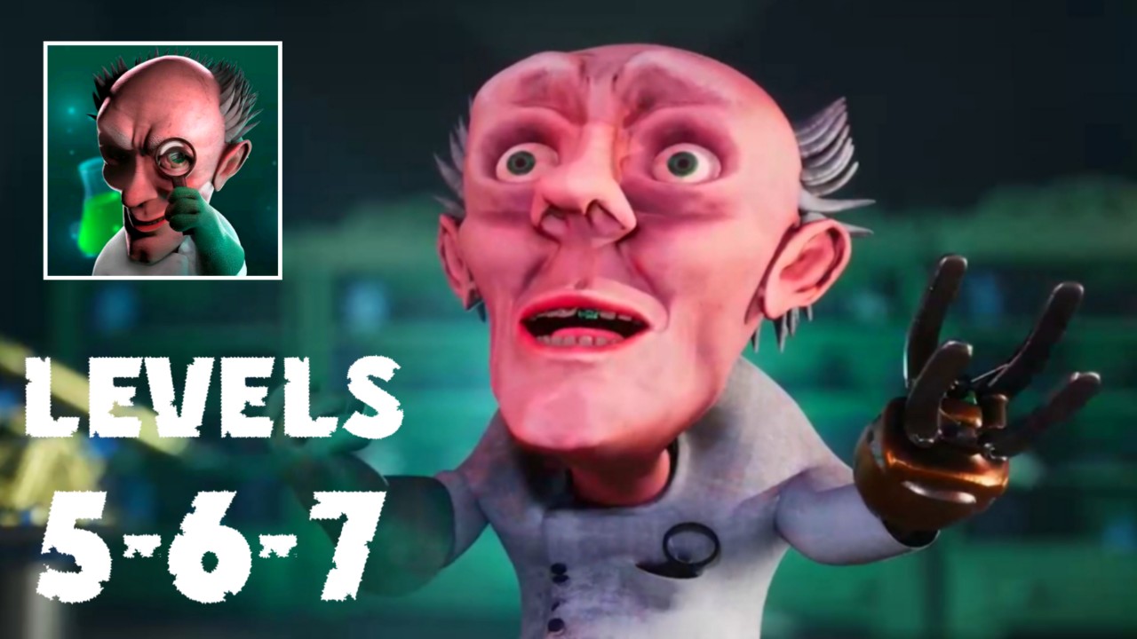 ЧОКНУТЫЙ УЧЁНЫЙ - Приключения девочки с собачкой [3] Mad Scientist - мульт игра для детей