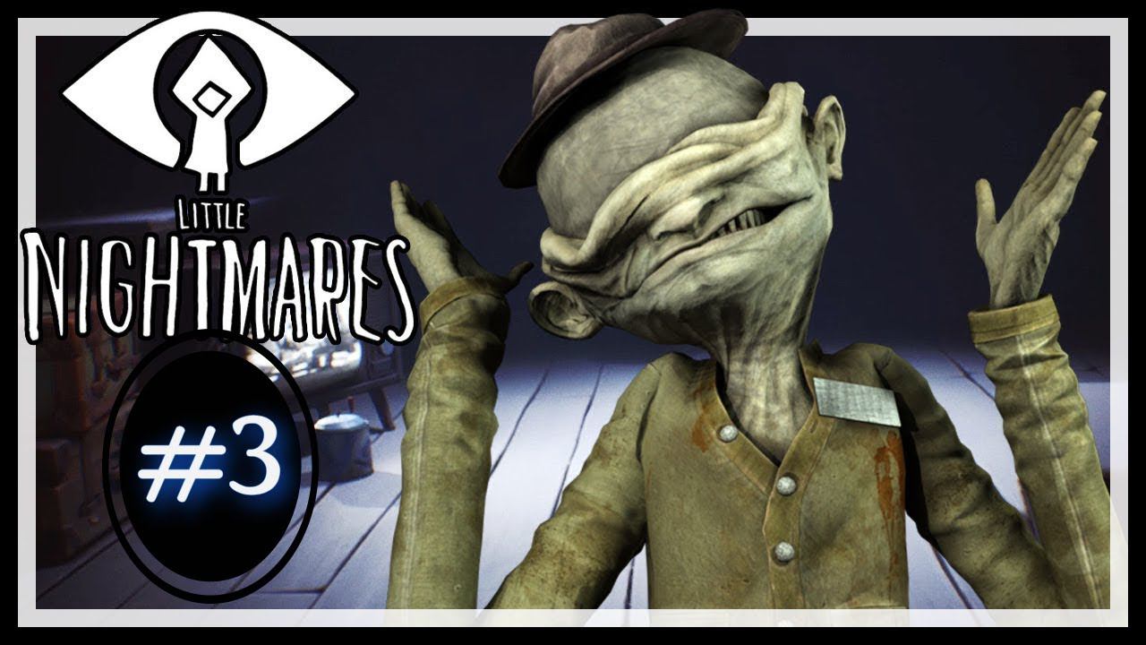 Прохождение Little Nightmares #3 /Длиннорукий Хрен.