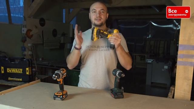 Сравнение ударных аккумуляторных шуруповертов