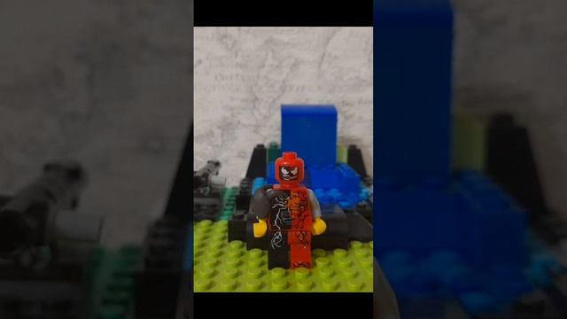 Анимация Lego человек-паук и Вено.