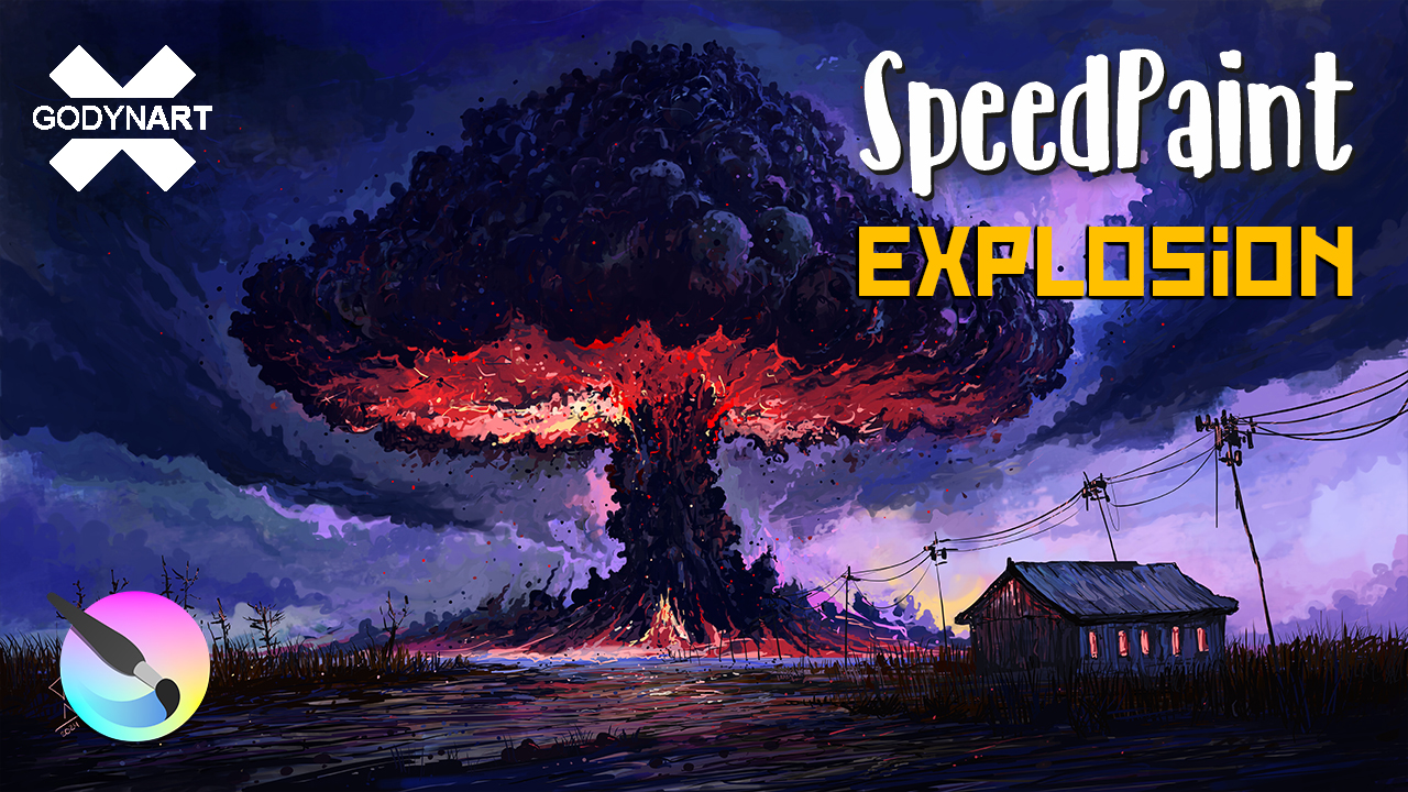 Рисуем ядерный взрыв