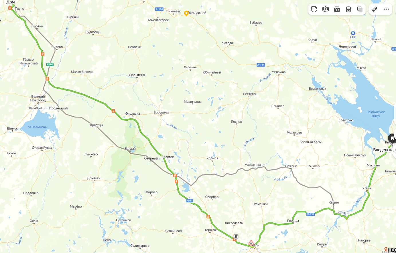 Поездка в Рыбинск