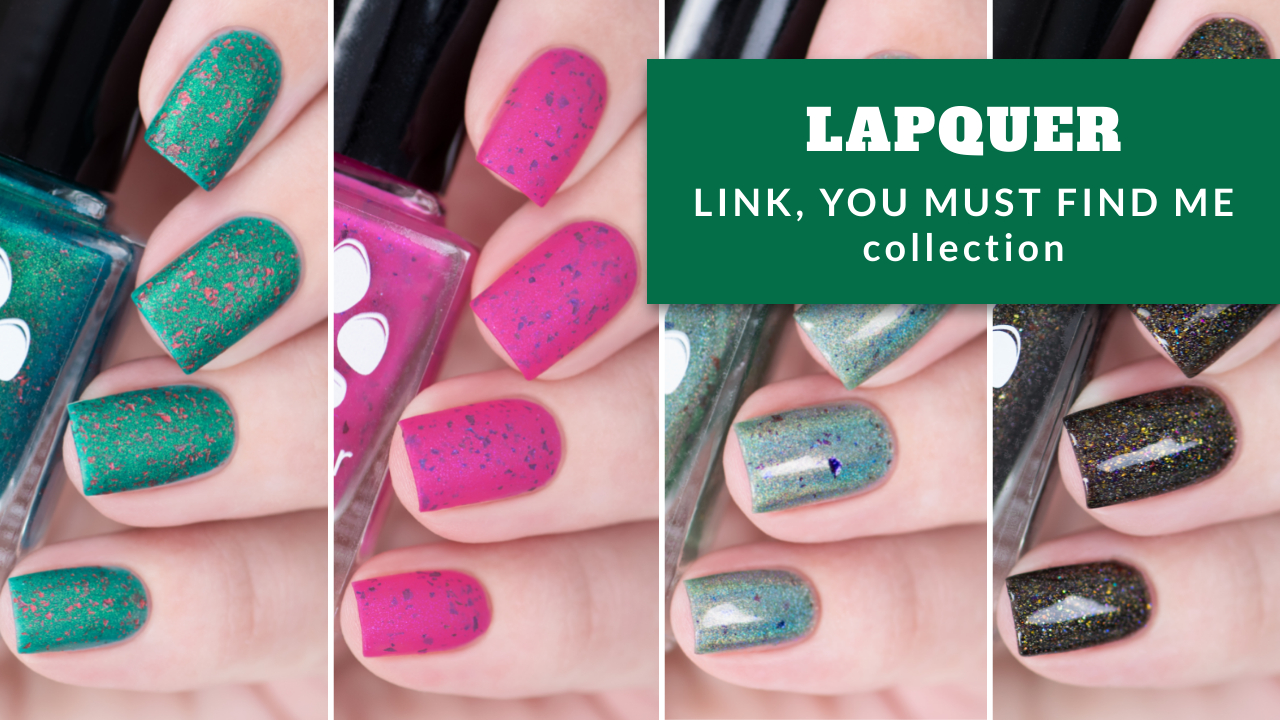 LAPQUER || коллекция лаков для ногтей по играм The Legend Of Zelda