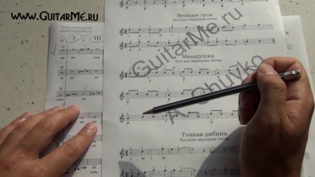 НОТНАЯ ГРАМОТА для гитаристов - Урок 14-2. ПОДСКАЗКА. GuitarMe School | Александр Чуйко