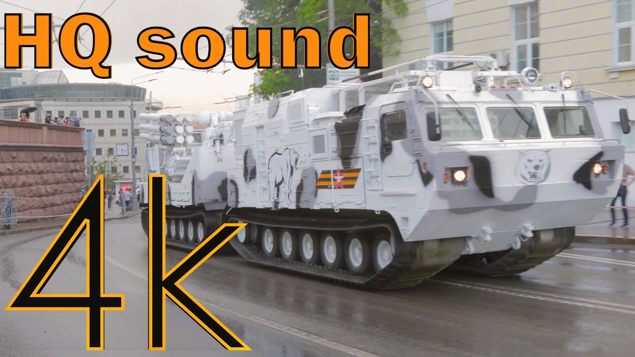 Проезд военной техники 18.06.2020 (звук высокого качества) 4k