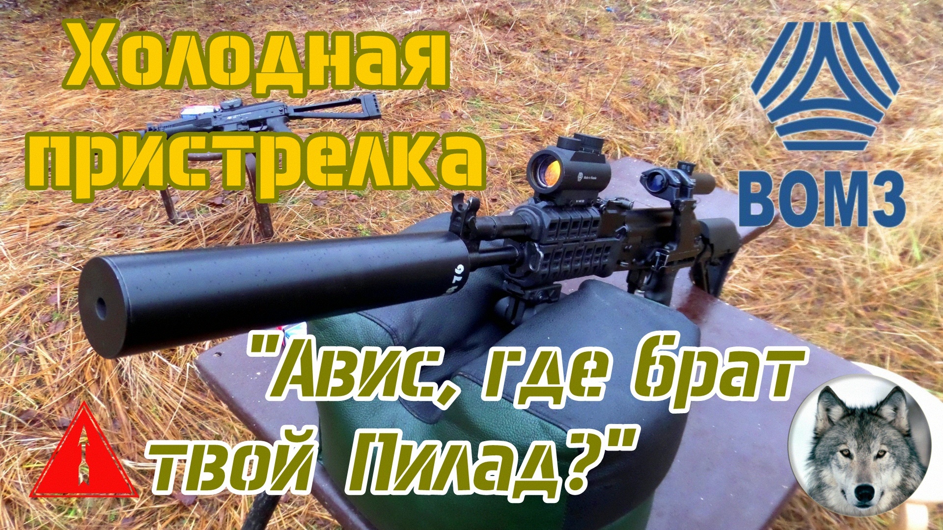 Сайга МК03, коллиматоры и прицел ВОМЗ. (Saiga MK03, collimators and optical sight VOMZ.)