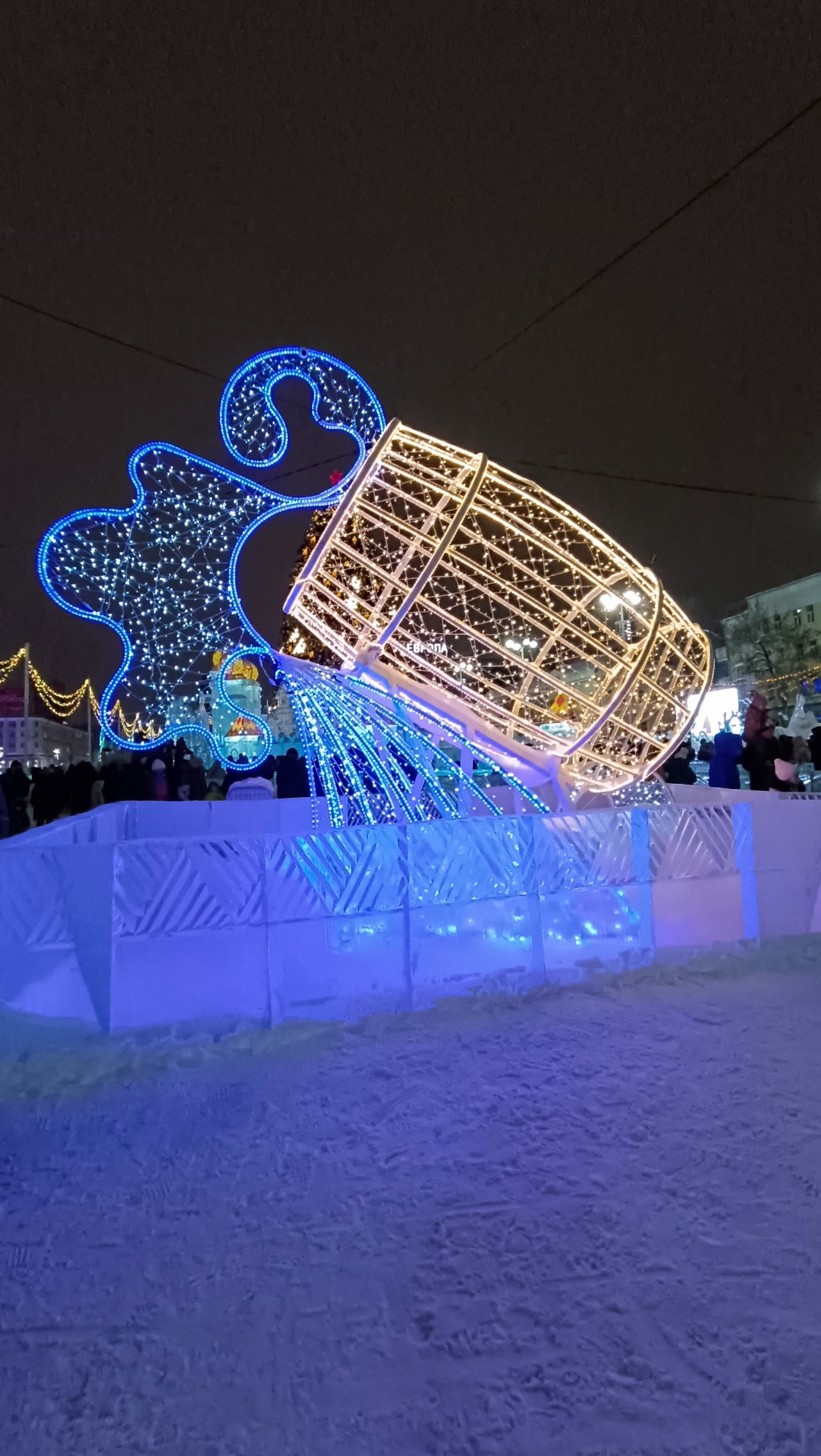 #42. Ледовый городок Екатеринбург. Сказки А. С. Пушкина. 04.01.2024г.