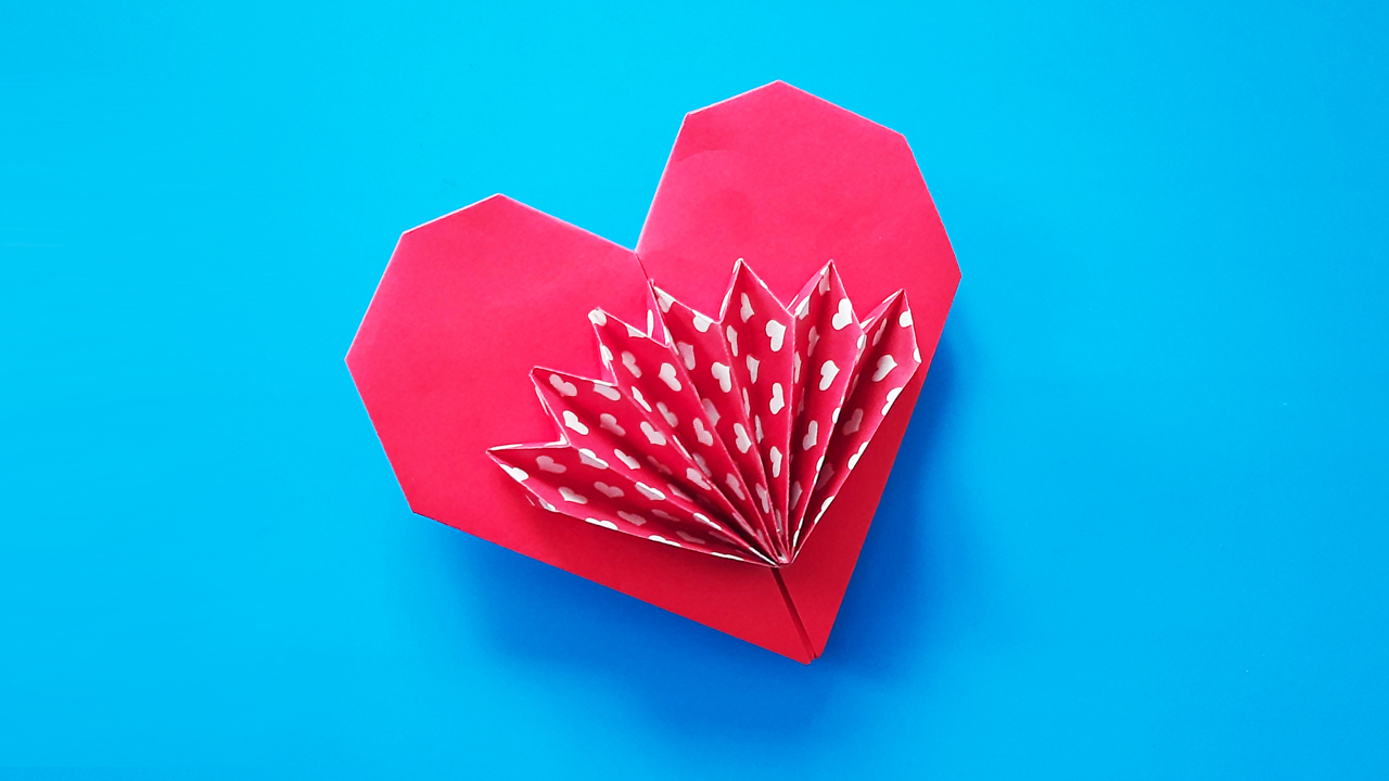 Поделка сердце своими руками из бумаги