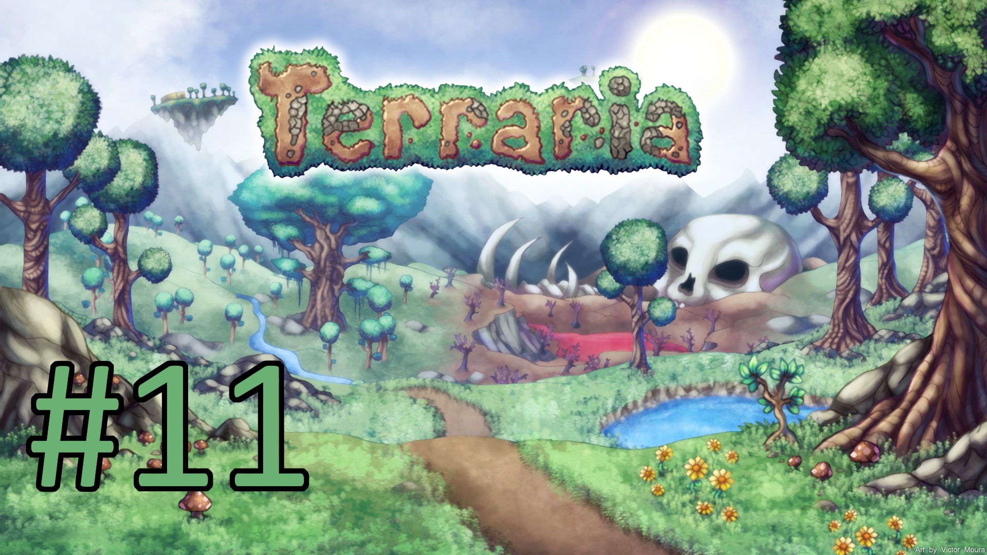 Играем в Terraria - #11.  Туда и обратно