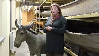 Свидетели времени: ослик из папье-маше