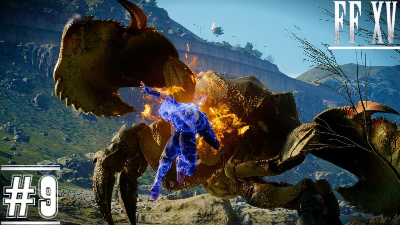 Последняя фантазия, сюжет FINAL FANTASY XV прохождение на пк стрим запись часть #9