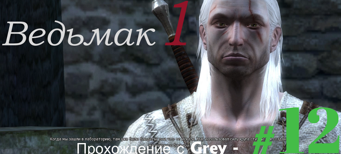 Ведьмак 1  Прохождение с Grey   # 12