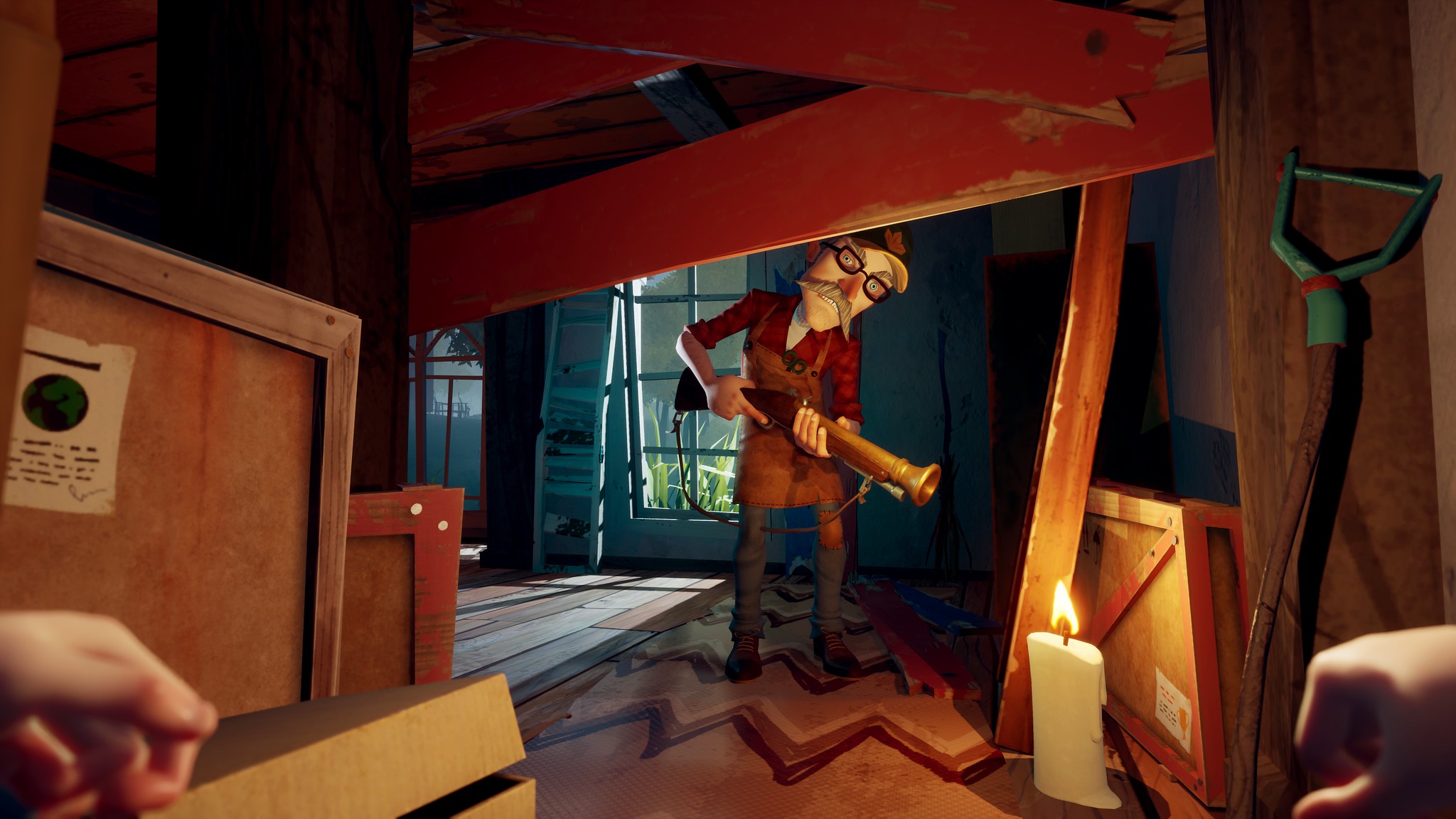 СЛОМАНЫЙ ДЕД, ПРЯМ КАК СЕРИЯ ► Hello Neighbor 2 #3