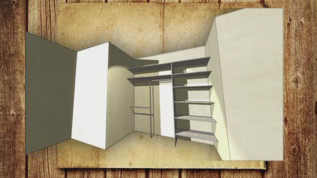 Встроенный шкаф купе своими руками