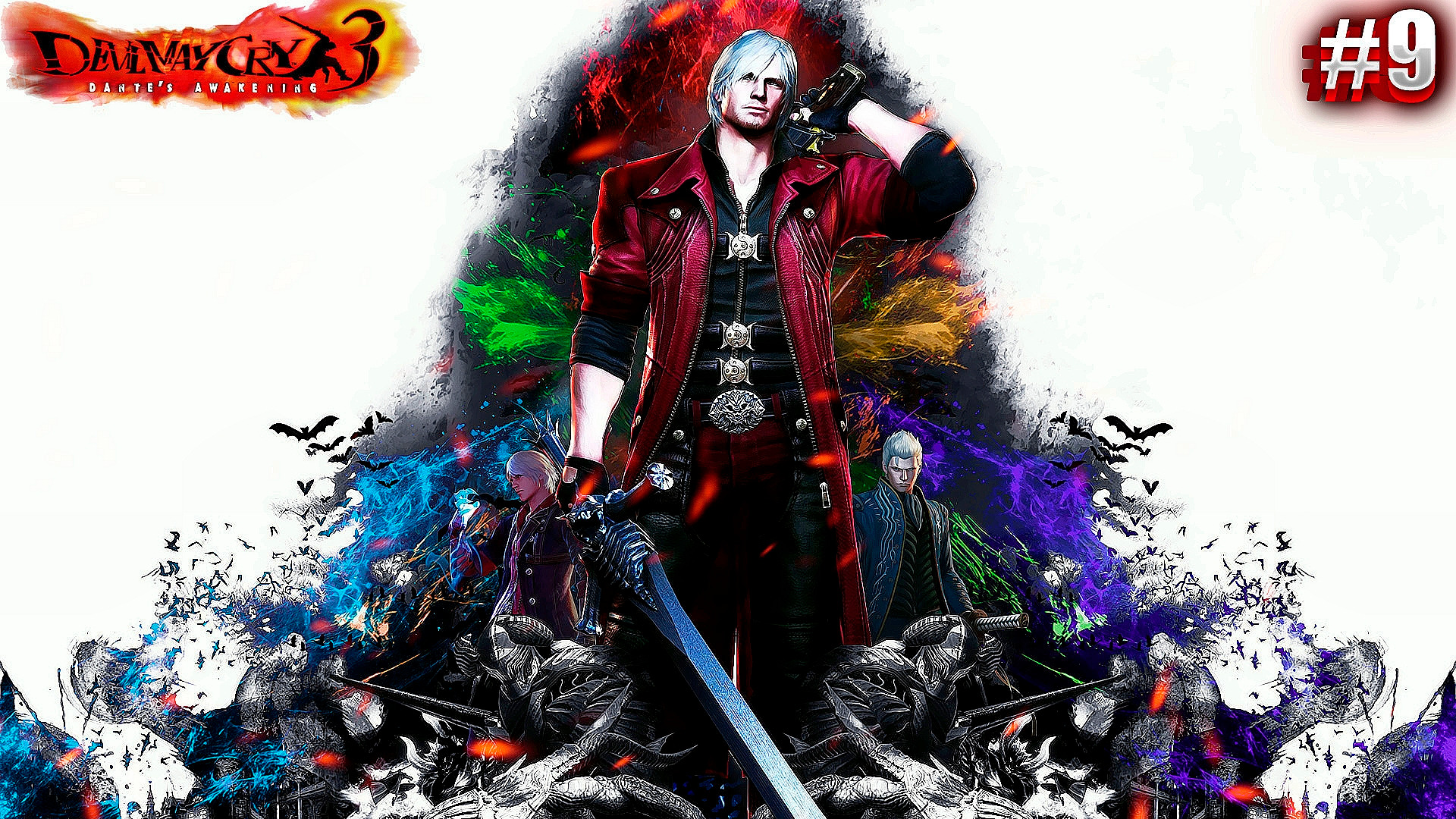 Devil May Cry 3: Dante's Awakening► Прохождение Часть:9 НАЧАЛО ИСТОРИЙ ДАНТЕ (СТЕНАЮЩИЕ ДУШИ) ФИНАЛ?