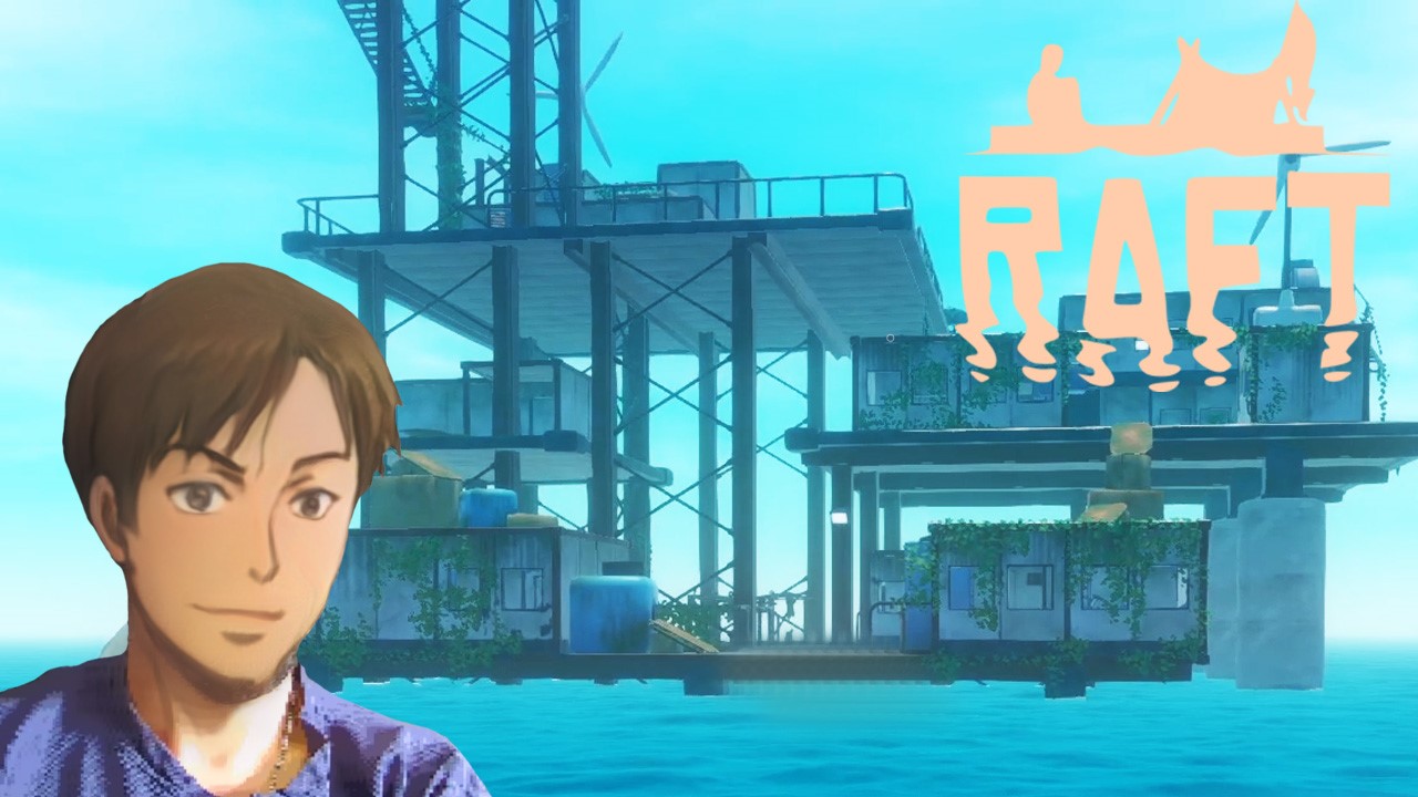 #10 Пошёл сюжет. Нашли радиовышку ! Raft