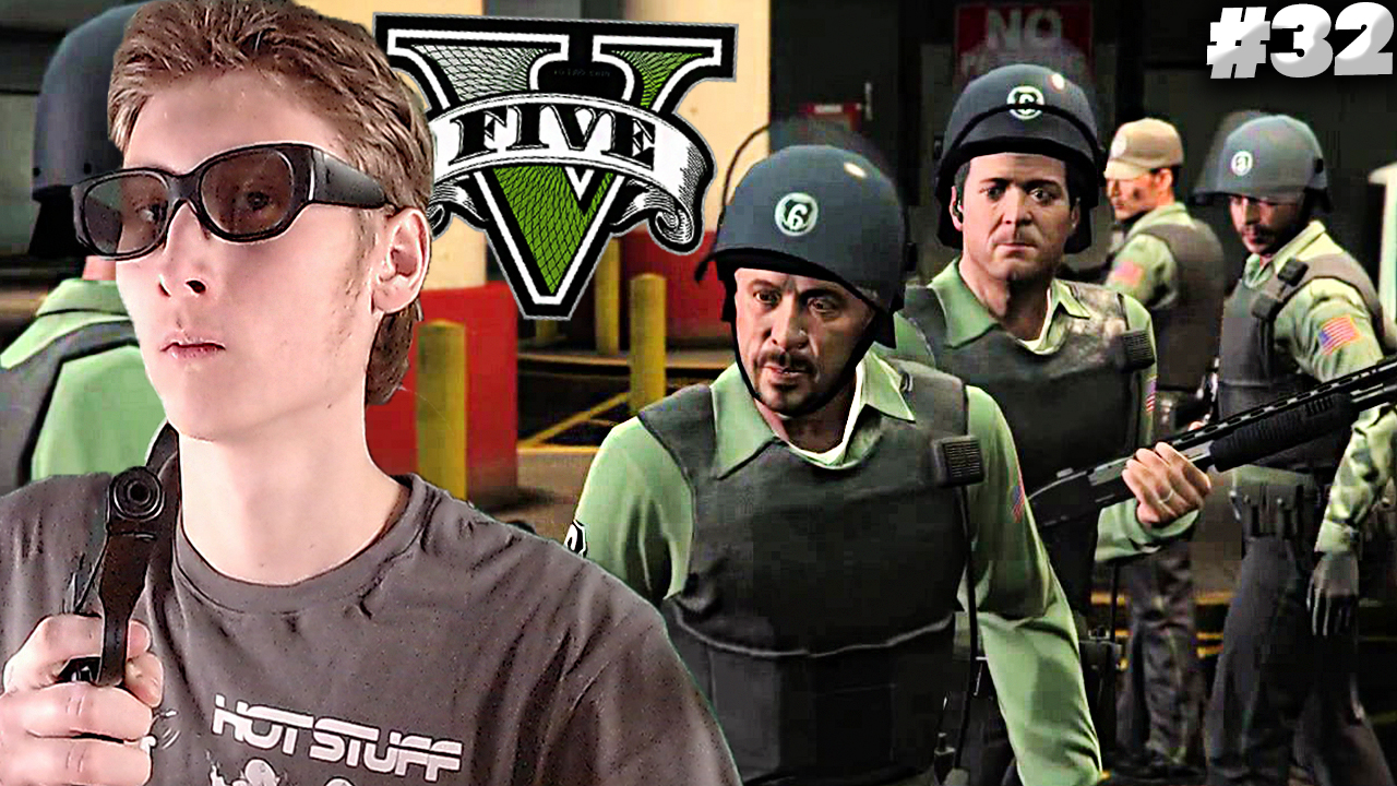 ГРАБЁЖ СЛИТКОВ С ЗОЛОТОМ ► GTA 5 #32