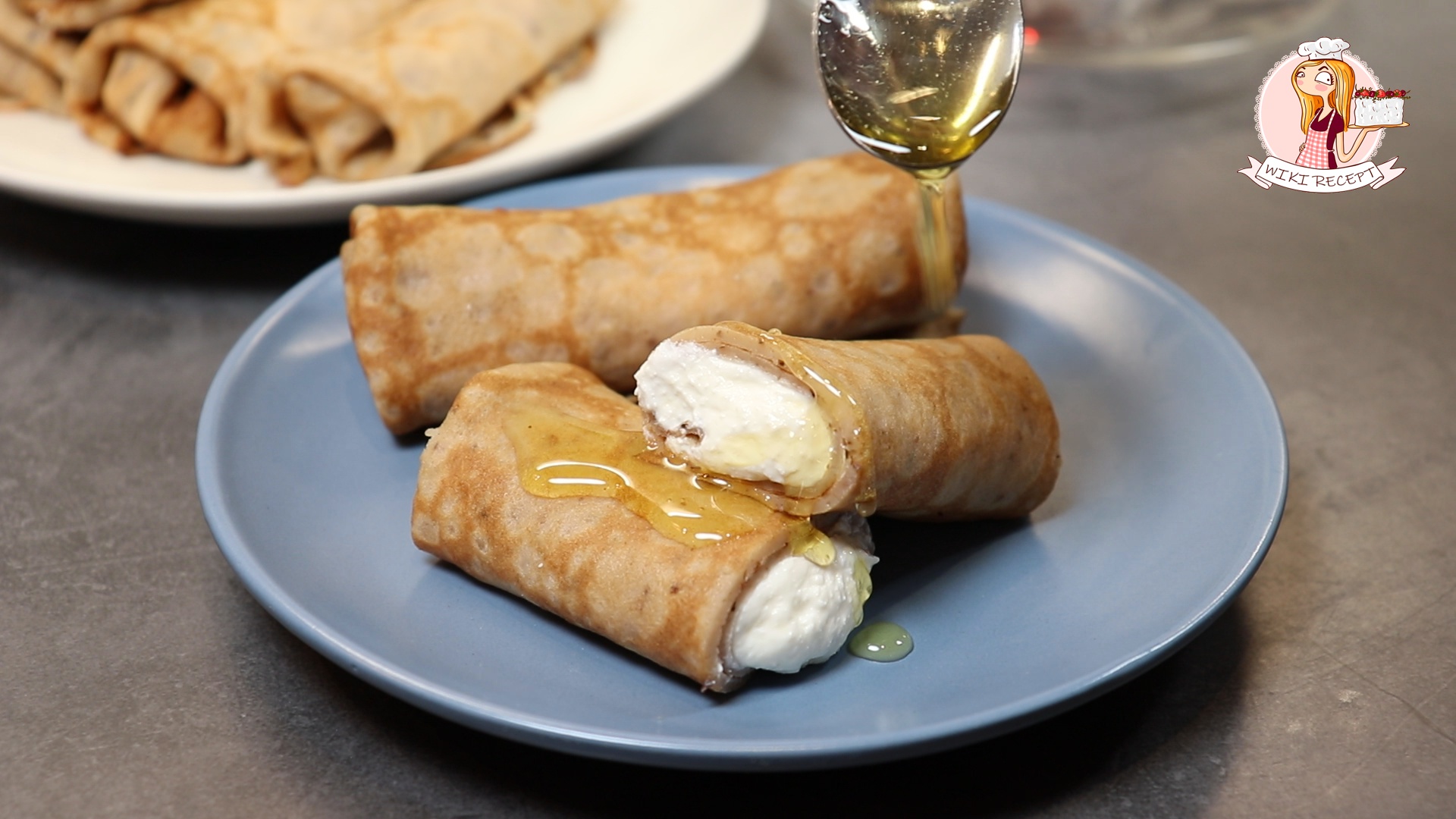 БОМБИЧЕСКИЕ ореховые БЛИНЫ с медовым творогом. Буду готовить их всегда!