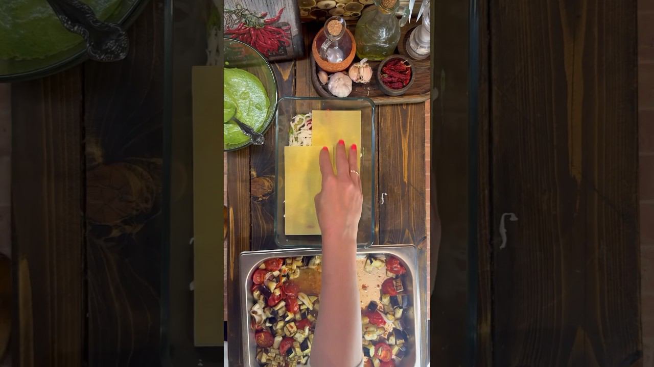 ГОТОВЛЮ ОЧЕНЬ ЧАСТО #лазаньярецепт #анастасияготовитрецепты #овощнаялазанья #безмяса