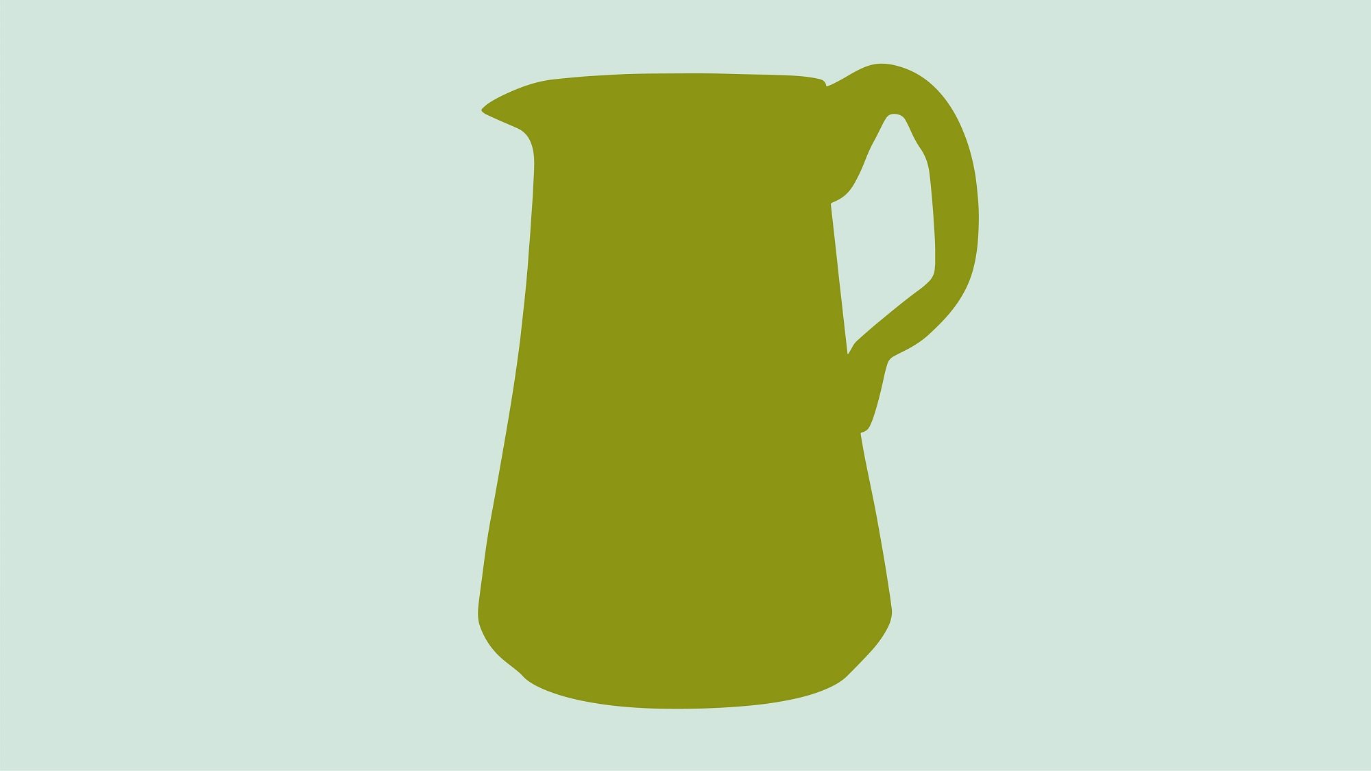 Русский стиль. Стеклянный кувшин