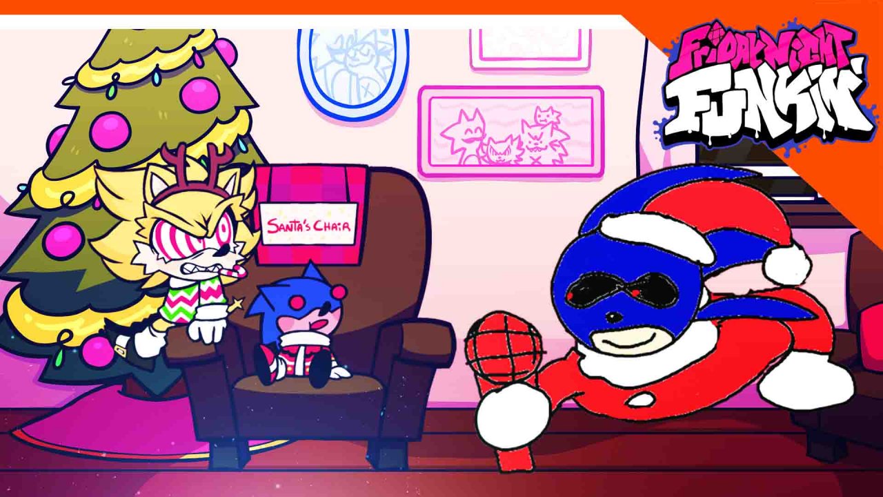 ? НОВЫЙ БОСС НОВОГОДНИЙ САНИК! CHRISTMAS SONIC ? Friday Night Funkin' Sonic Прохождение на русском