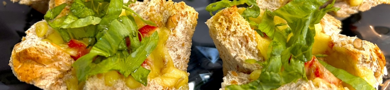 Закусочные корзинки на праздничный стол из хлеба для тостов!