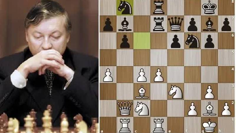 Анатолий Карпов показывает всю Мощь Висячих Пешек! Шахматы.