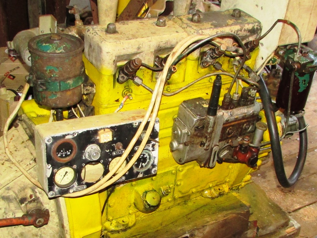 Катер пр.338м Бычок. Пуск двигателя 4чсп8,5/11