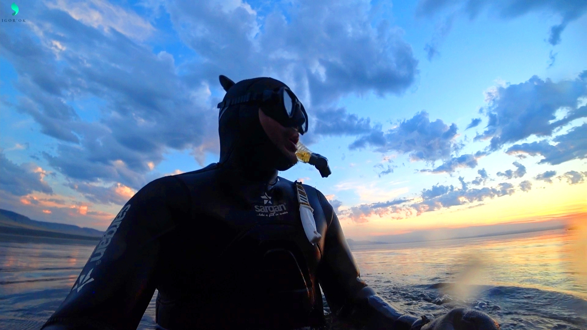 Ныряем под горой Тепсей. Подводная охота в Августе