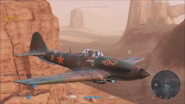 Медаль Ефимова, Ланга, Крылатая легенда, на китайском самолёте Ил-10М, в игре Ворлд оф Варплейнс