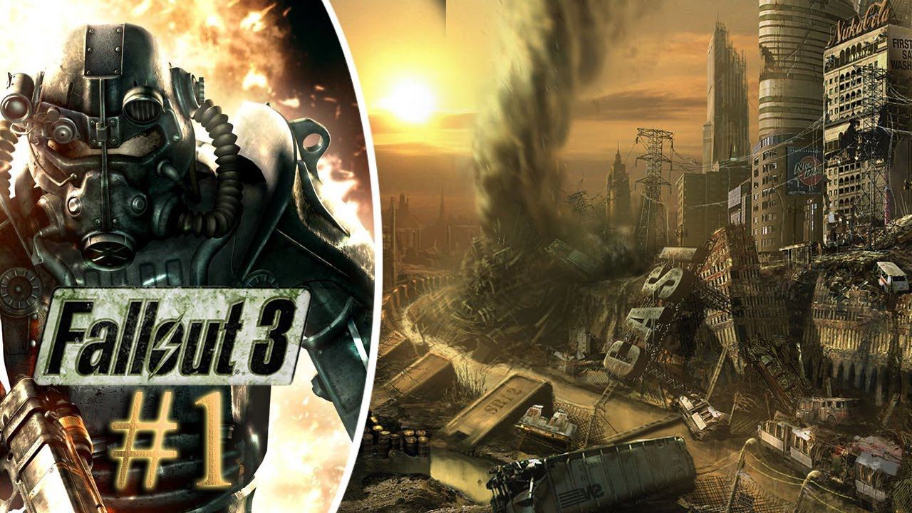 Прохождение Fallout 3 Максимальная сложность . Свет в конце туннеля #1