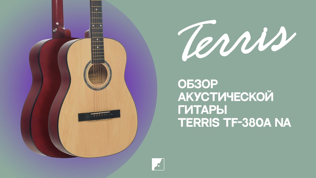 Обзор акустической гитары TERRIS TF-380A NA
