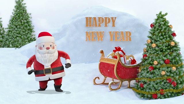 Happy New Year 2026! Merry Christmas 2026! New Year's Footages/ Футаж С Новым 2026 годом!