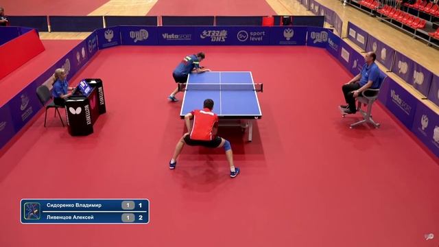 2022 Всероссийская Спартакиада Сидоренко Ливенцов 1/8 личный турнир