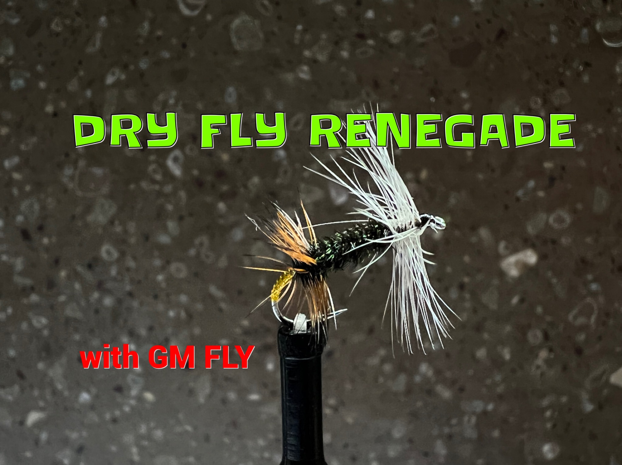 Сухая мушка Renegade Как связать от GM FLY